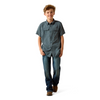ARIAT VENTTEK OUTBOUND SLATE - KIDS BOYS SHIRT - 10071262