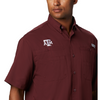 COLUMBIA CLG ATM AGGIES TAMIAMI MAROON - MENS SHIRT  - 1277021627