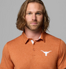 COLUMBIA CLG TECH TEXAS ORANGE - MENS POLO  - 1929591824