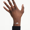 SWAROVSKI MATRIX BAGUETTE CUT KNOT M - ACCESSORIES JEWELRY BRACELET - 5731101