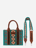 WRANGLER SOUTHWESTERN TURQUOISE SMALL - LADIES PURSES  - WG2203-8120SWTQ