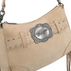 WRANGLER FRINGE TAN BUCKLE HOBO - LADIES PURSES  - WG241-2022TN