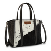 MONTANA WEST GENUINE HAIR-ON COWHIDE BLACK - LADIES PURSES  - WG252-8012BK
