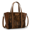 MONTANA WEST GENUINE HAIR-ON COWHIDE BROWN - LADIES PURSES  - WG252-8012BR