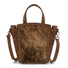 MONTANA WEST GENUINE HAIR-ON COWHIDE BROWN - LADIES PURSES  - WG252-8014BR