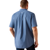 ARIAT WRINKLE FREE BLUE GEO PRINT - MENS SHIRT  - 10071017