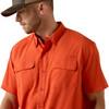 ARIAT VENTTEK OUTBOUND PAPRIKA RED - MENS SHIRT  - 10071553
