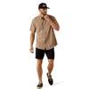 ARIAT VENTTEK OUTBOUND TAUPE GREY - MENS SHIRT  - 10071552