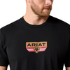 ARIAT HIGHLAND SUNDOWNER BLACK - MENS TEE  - 10071187