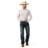 ARIAT TEAM LOGO WAKE WHITE KHAK - MENS SHIRT  - 10071715