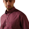 ARIAT PIPPIN MAROON BANNER GEO - MENS SHIRT  - 10071729
