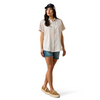 ARIAT VENTEK MEADOW DOT PRINT - LADIES SHIRT  - 10071147