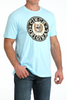 CINCH CINCH ORGINAL LIGHT BLUE - MENS TEE  - MTT1690714