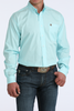 CINCH LIGHT BLUE DOT PRINT - MENS SHIRT  - MTW1106062