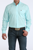 CINCH LIGHT BLUE DOT PRINT - MENS SHIRT  - MTW1106062