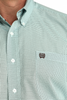 CINCH MINT GEOMETRIC PRINT - MENS SHIRT  - MTW1106063