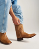 TECOVAS THE DOC BUCKSKIN DEERSKIN - BOOT MENS WESTERN - M11062BCS