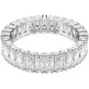 SWAROVSKI MATRIX BAGUETTE SILVER WHITE - ACCESSORIES JEWELRY RING - 571433
