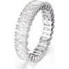SWAROVSKI MATRIX BAGUETTE SILVER WHITE - ACCESSORIES JEWELRY RING - 571433