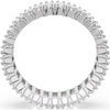 SWAROVSKI MATRIX BAGUETTE SILVER WHITE - ACCESSORIES JEWELRY RING - 571433