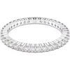 SWAROVSKI MATRIX VITTORE SILVER WHITE - ACCESSORIES JEWELRY RING - 565629