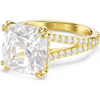 SWAROVSKI STILLA COCKTAIL SQ PAVE GOLD - ACCESSORIES JEWELRY RING - 569350