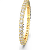 SWAROVSKI MATRIX VITTORE GOLD WHITE - ACCESSORIES JEWELRY RING - 565570