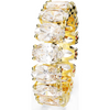 SWAROVSKI MATRIX OVAL CUT GOLD WHITE - ACCESSORIES JEWELRY RING - 570719