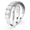SWAROVSKI INTERTWINE HYPERBOLA SILVER - ACCESSORIES JEWELRY RING - 571495