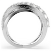 SWAROVSKI INTERTWINE HYPERBOLA SILVER - ACCESSORIES JEWELRY RING - 571495