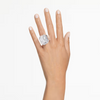 SWAROVSKI LUCENT OCTAGON CUT WHITE - ACCESSORIES JEWELRY RING - 566659