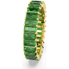 SWAROVSKI MATRIX BAGUETTE GREEN GOLD - ACCESSORIES JEWELRY RING - 564890