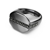 SWAROVSKI DEXTERA BLACK OCTAGON - ACCESSORIES JEWELRY RING - 573286