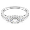 SWAROVSKI STILLA  ATTRACT SILVER ROUND - ACCESSORIES JEWELRY RING - 565628