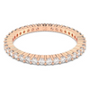 SWAROVSKI MATRIX VITTORE ROSE GOLD WHITE - ACCESSORIES JEWELRY RING - 565630