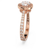 SWAROVSKI UNA ANGELIC PAVE ROSE GOLD - ACCESSORIES JEWELRY RING - 564264