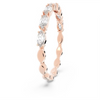 SWAROVSKI MATRIX VITTORE ROSE GOLD MARQU - ACCESSORIES JEWELRY RING - 536657