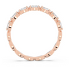 SWAROVSKI MATRIX VITTORE ROSE GOLD MARQU - ACCESSORIES JEWELRY RING - 536657