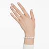 SWAROVSKI TENNIS CRYSTAL PEARL SILVER - ACCESSORIES JEWELRY BRACELET - 5689625