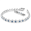 SWAROVSKI UNA ANGELIC ROUND SILVER BLUE - ACCESSORIES JEWELRY BRACELET - 5733401