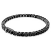 SWAROVSKI MATRIX TENNIS BLACK SILVER - ACCESSORIES JEWELRY BRACELET - 569603