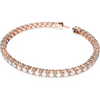 SWAROVSKI MATRIX TENNIS ROSE GOLD WHITE - ACCESSORIES JEWELRY BRACELET - 565765