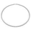 SWAROVSKI MATRIX TENNIS SILVER WHITE - ACCESSORIES JEWELRY NECKLACE - 568179
