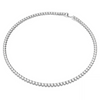 SWAROVSKI MATRIX TENNIS SILVER WHITE - ACCESSORIES JEWELRY NECKLACE - 568179