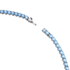 SWAROVSKI MATRIX TENNIS BLUE SILVER - ACCESSORIES JEWELRY NECKLACE - 574345