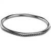 SWAROVSKI DEXTERA BANGLE OCTAGON GREY - ACCESSORIES JEWELRY BRACELET - 572460