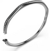 SWAROVSKI DEXTERA BANGLE OCTAGON GREY - ACCESSORIES JEWELRY BRACELET - 572460