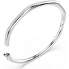 SWAROVSKI DEXTERA BANGLE OCTAGON WHITE - ACCESSORIES JEWELRY BRACELET - 572522