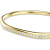 SWAROVSKI DEXTERA BANGLE OCTAGON GOLD - ACCESSORIES JEWELRY BRACELET - 572458