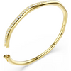 SWAROVSKI DEXTERA BANGLE OCTAGON GOLD - ACCESSORIES JEWELRY BRACELET - 572458